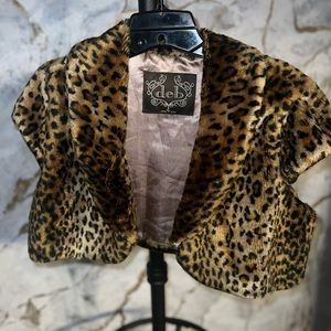 Girls Fur Shawl